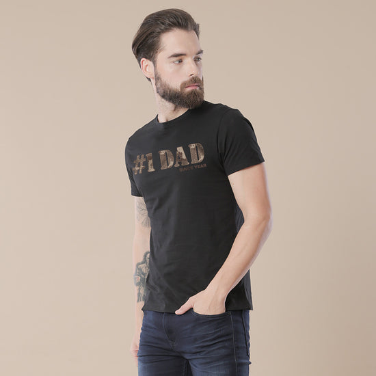 #1 Dad, Personalized Tee For Dad
