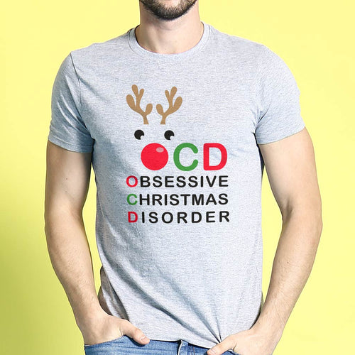 Obsessive Christmas Single Tee For Men