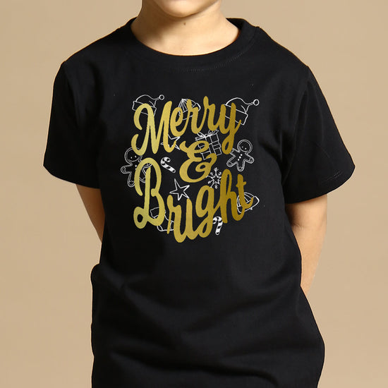 Merry And Bright Brother And Sister Tees