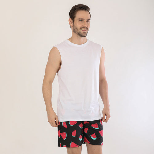 Watermelon Print Boxers For Men