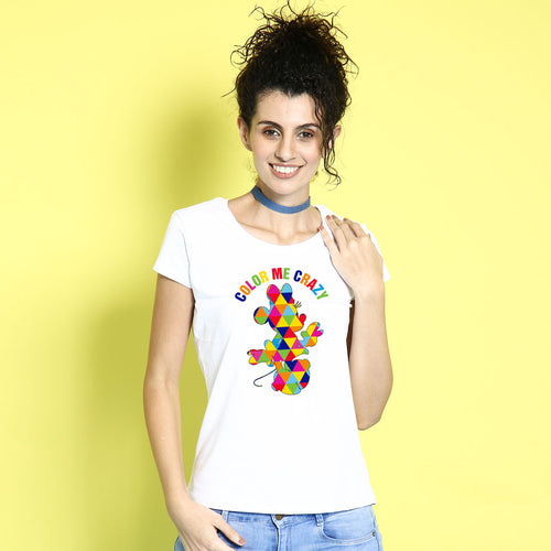Colour Me Crazy, Disney Matching Tees For Women