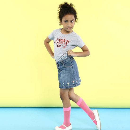 Joy, family tees for daughter