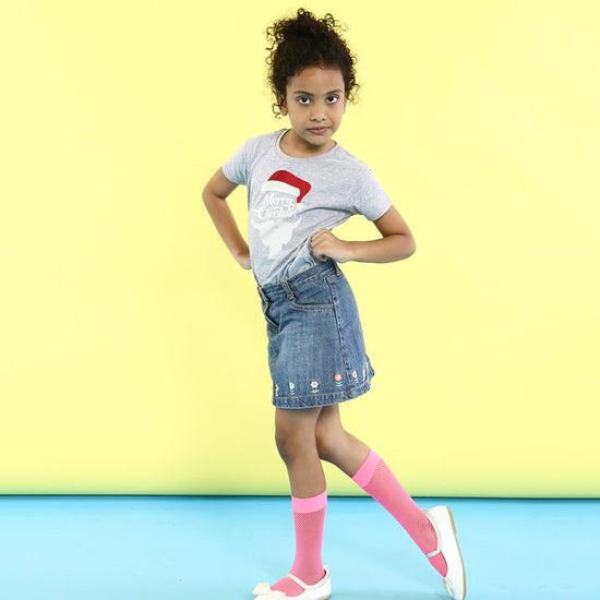 Merry Christmas from santa family tees for daughter