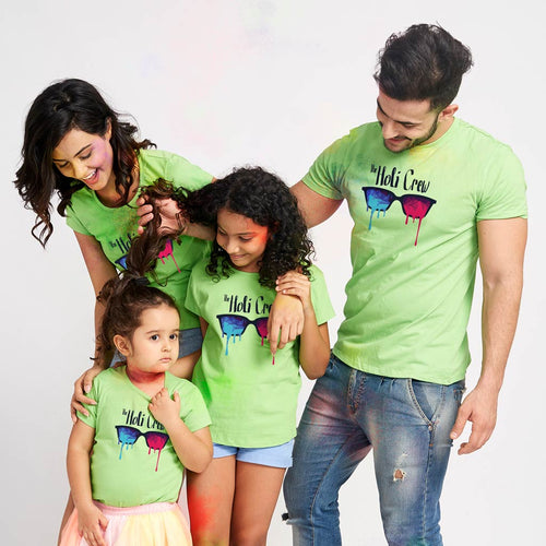 The Holi Crew Family Tees