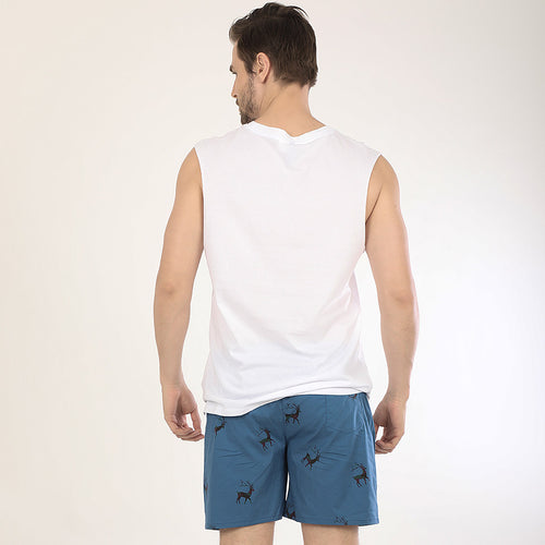 Antlers (Blue), Boxers For Men