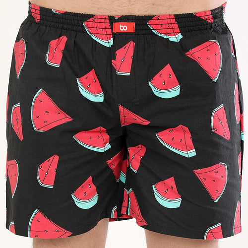 Watermelon Print Boxers For Men