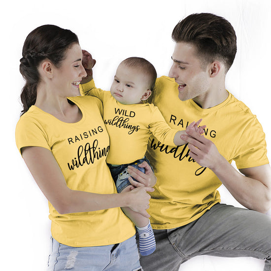 Mother father baby matching clothes best sale