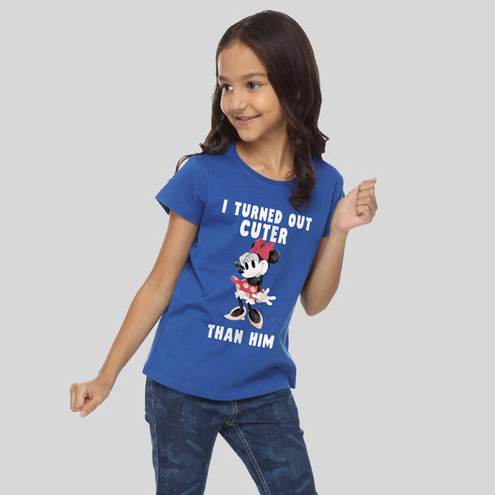 I Turned Out Cuter, Matching Disney Tees For Girl