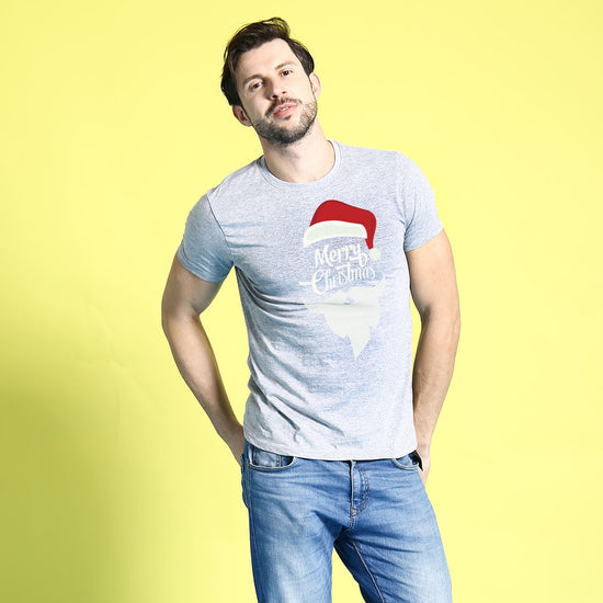Merry Christmas Single Tee For Men
