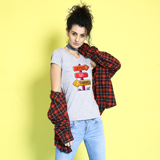 Let's Go Travel, Matching Travel Tees For Women