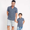 Breezy Blue, Matching Shirts For Dad And Son