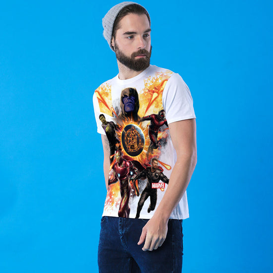 Fire Superhero, Marvel Tees For Men