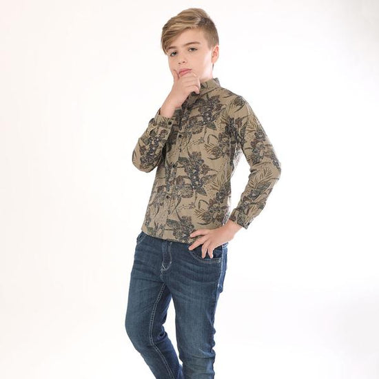 Into The Wild, Full Sleeves Shirt For Boy