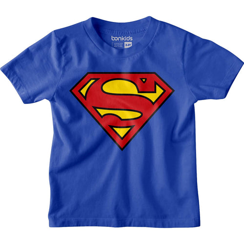 Superman Blue Boys Tshirt