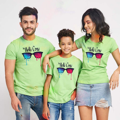 The Holi Crew Family Tees