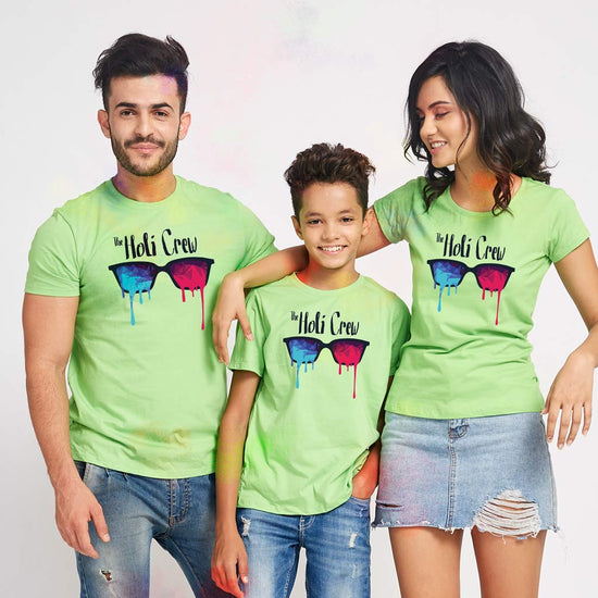 The Holi Crew Family Tees