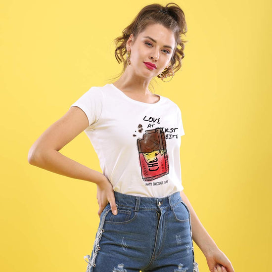 Love At First Bite, Matching Couples Tees For Women