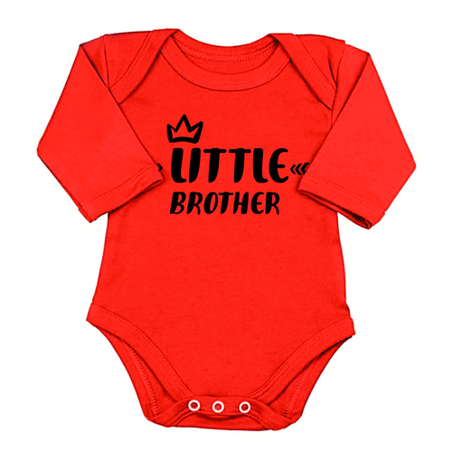 Big Sister, Little Brother, Matching Tee And Bodysuit For Baby Brother