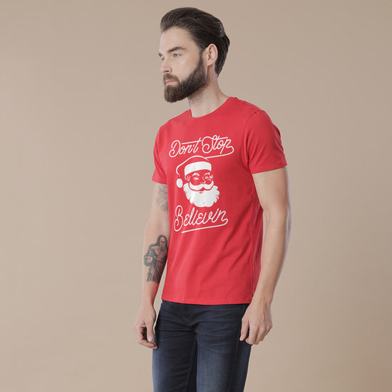 Keep believing Single Tee For Men