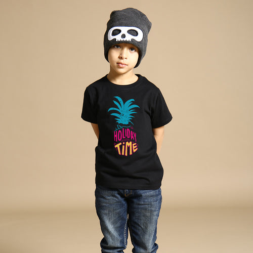 Holiday Time, Matching Travel Tees For Boy