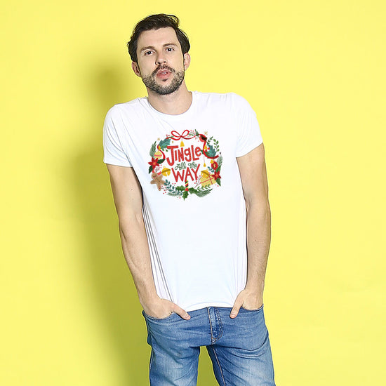 Jingle All The Way, Single Tee For Men