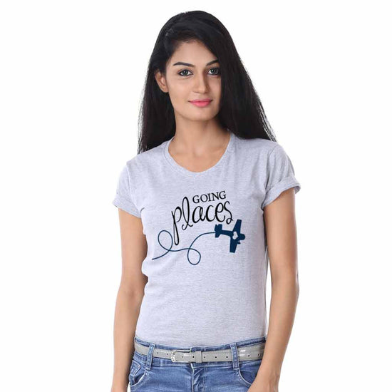 Going Places, Matching Travel Tees For Women