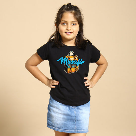 Musafir, Matching Travel Tees For Girl