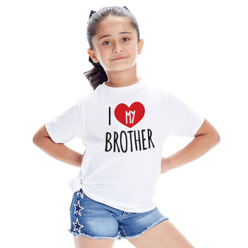 I Love My Brother, Tees For Girl