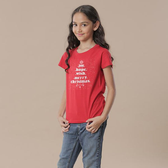 Joy, Hope, Wish Tees For Daughter