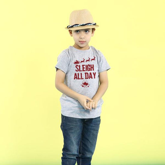 Sleigh All Day Tees For Boy