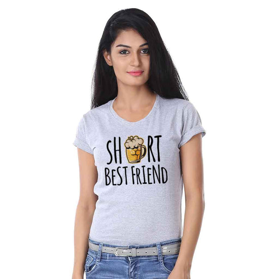 Short Tall Best Friend Tee For Women