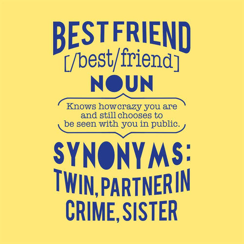 Best Friend Synonyms Tees