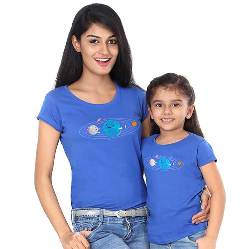 Mother daughter Earth Tees