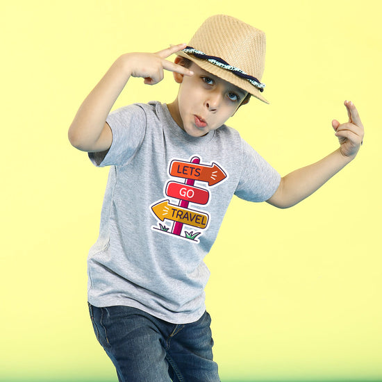 Let's Go Travel, Matching Travel Tees For Boy