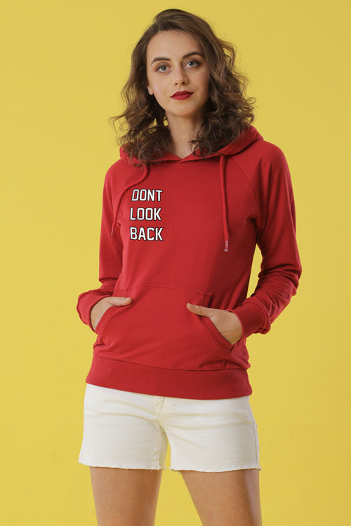 Don't Look Back, Matching Hoodies For Women