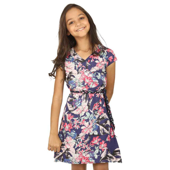 Floral Maxi Dress For Mom & Daughter for daughter