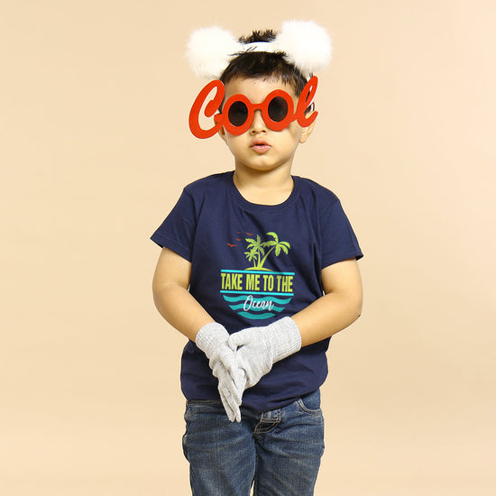 Take Me To The Ocean, Matching Travel Tees For Boy