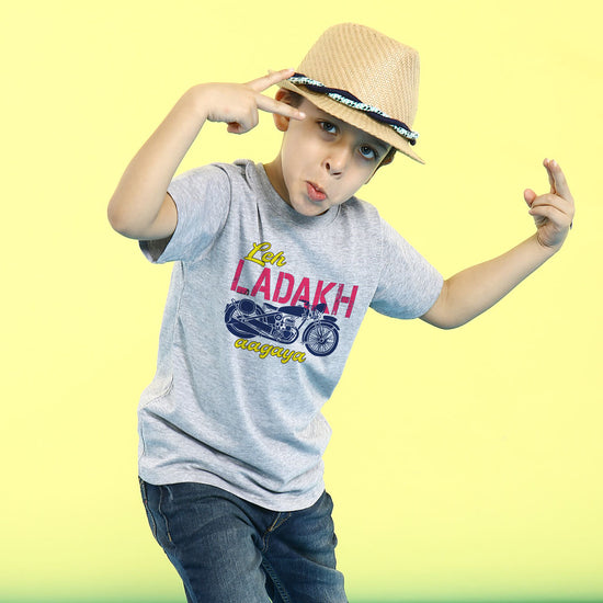 Let's Ladakh, Matching Travel Tees For Boy