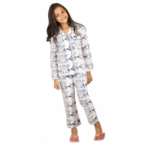 Birds Of Paradise Sleepwear Set For Mom & Daughter