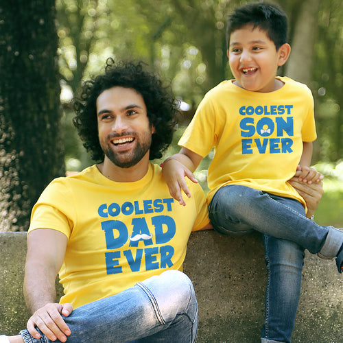 Coolest Dad And Coolest Son Ever Tees