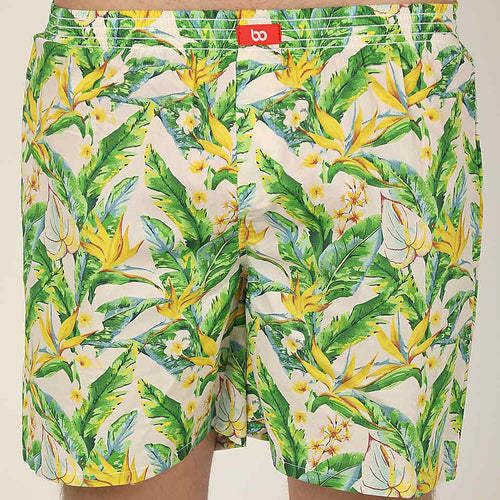 Floral Obssesion, Matching Boxers For Dad And Son