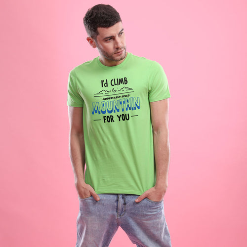 I'd Climb Mountain For you Combo Tee