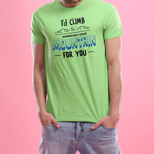 I'd Climb Mountain For you Combo Tee