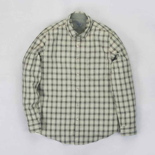 Green Checks Cotton Matching Shirt For Dad & Son