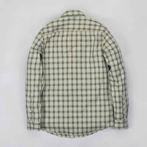 Green Checks Cotton Matching Shirt For Dad & Son