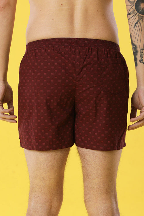 Maroon Bliss, Matching Couples Boxers