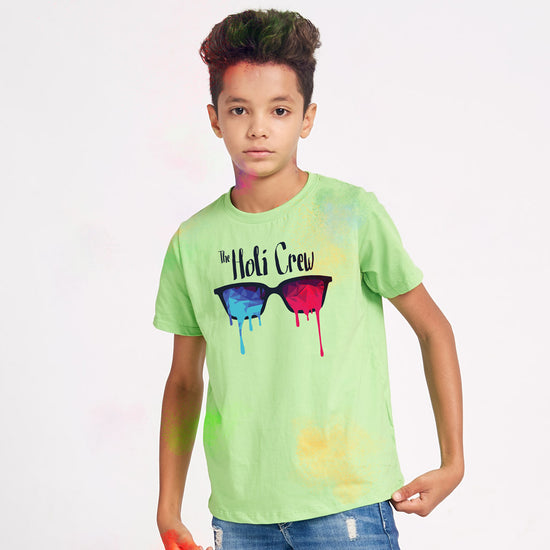 The Holi Crew Family Tees for Son