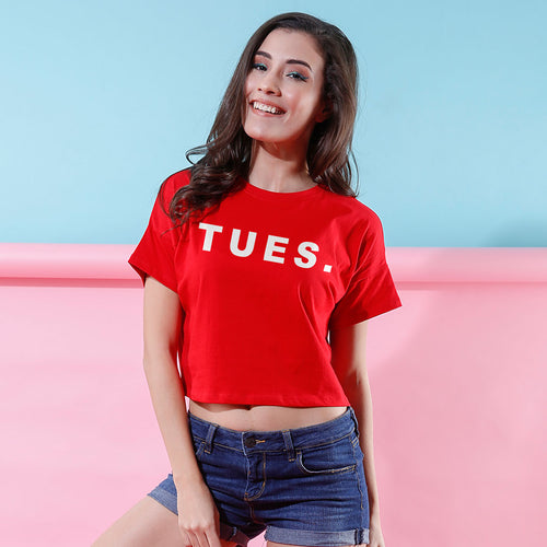 TUES., Crop Tops For Bffs