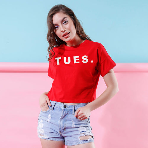 TUES., Crop Tops For Bffs