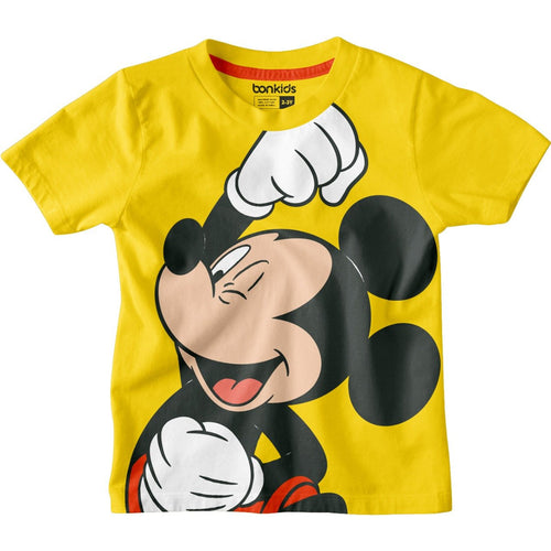 Mickey Face Boys Tshirt
